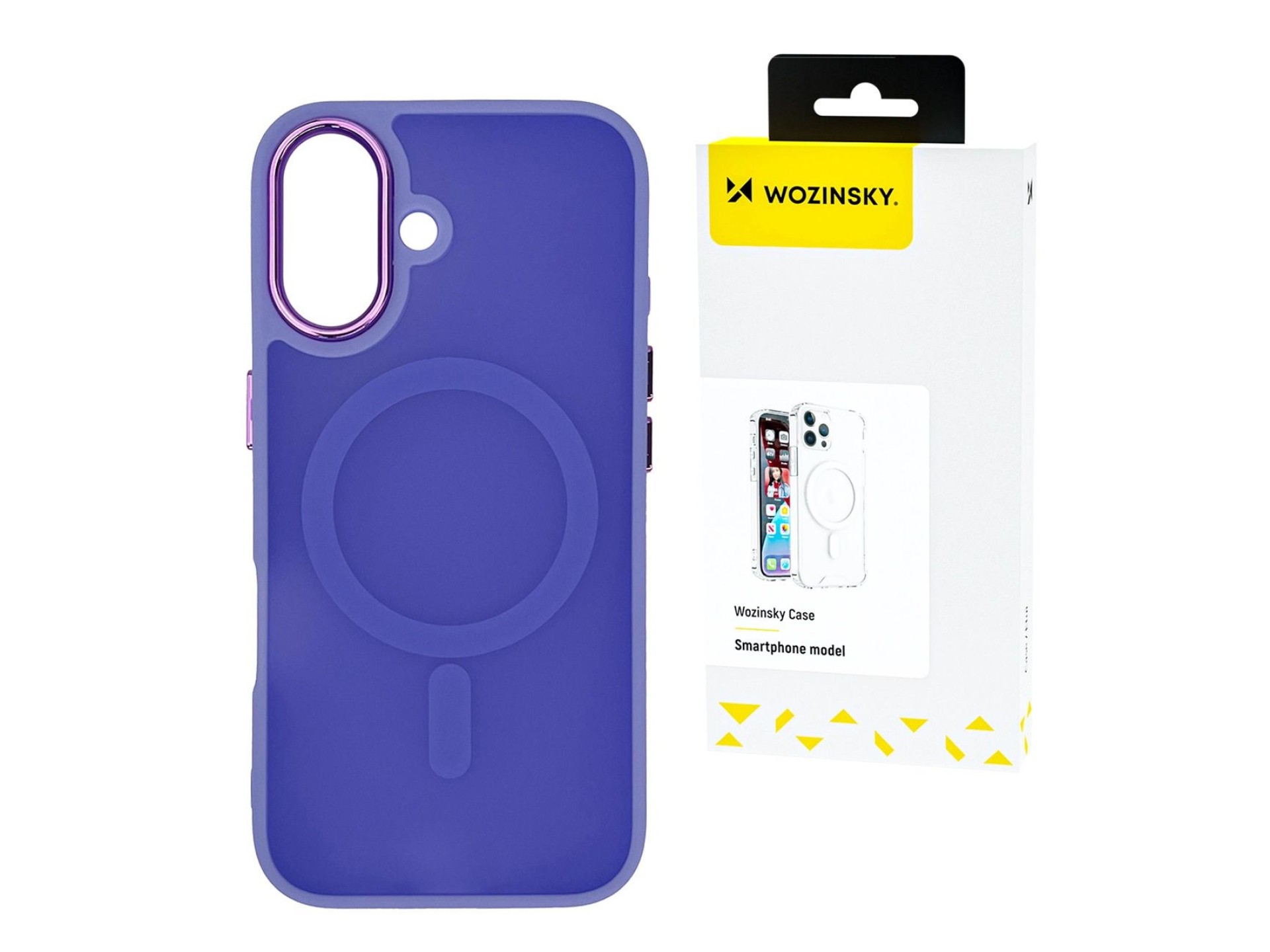 Funda Wozinsky Fashion Case MagSafe para Samsung Galaxy S25 Ultra - morado