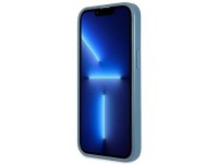 Capa Guess 4G com Logo Triangular e Compartimento para Cartões para iPhone 13 Pro / 13 - Azul Capa Guess 4G com Logo Triangular e Compartimento para Cartões para iPhone 13 Pro / 13 - Azul