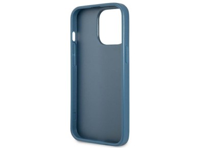 Guess 4G Triangle Logo Cardslot Case for iPhone 13 Pro / 13 - Blue Guess 4G Triangle Logo Cardslot Case for iPhone 13 Pro / 13 - Blue
