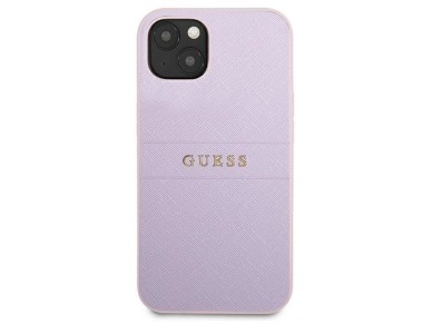 Guess GUHCP13SPSASBPU iPhone 13 mini 5,4 "purple / purple Saffiano Hot Stamp & Metal Logo Guess GUHCP13SPSASBPU iPhone 13 mini 5,4 "purple / purple Saffiano Hot Stamp & Metal Logo