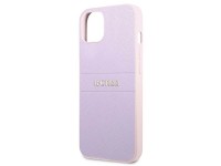 Guess GUHCP13SPSASBPU iPhone 13 mini 5,4 "purple / purple Saffiano Hot Stamp & Metal Logo Guess GUHCP13SPSASBPU iPhone 13 mini 5,4 "purple / purple Saffiano Hot Stamp & Metal Logo