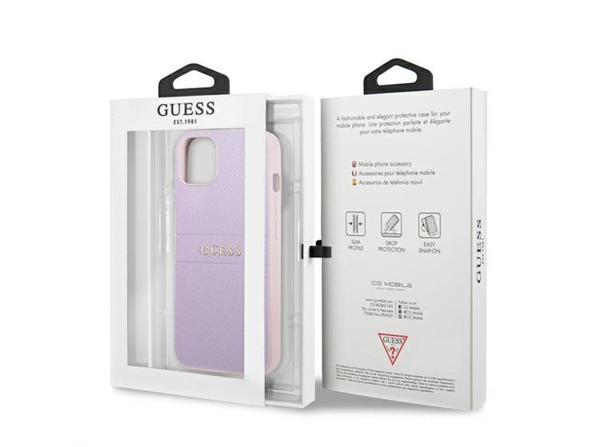 Guess GUHCP13SPSASBPU iPhone 13 mini 5,4