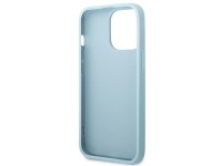 Funda Guess Saffiano 4G con logo met�lico peque�o para iPhone 13 Pro / 13 - Azul