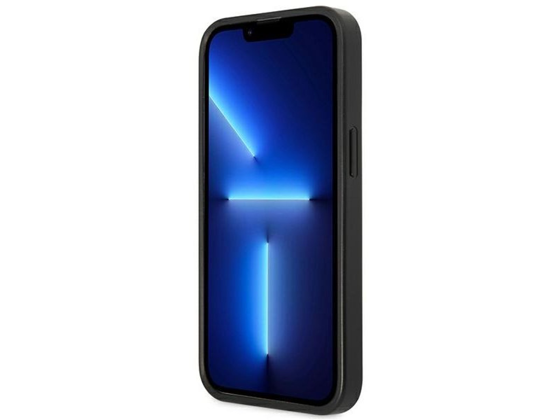 Capa rígida preta/preta Guess GUHCP13LP4TPK para iPhone 13 Pro / 13 de 6,1