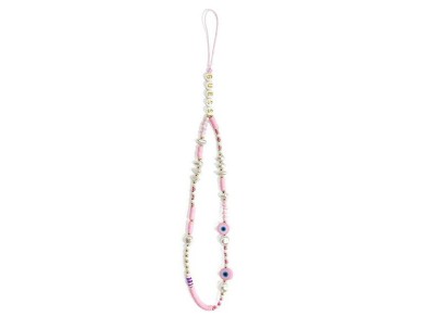 Colgante Guess GUSTSHPP Correa para tel�fono rosa/rosa Cuentas Concha