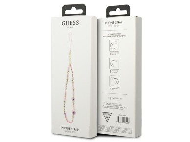 Colgante Guess GUSTSHPP Correa para tel�fono rosa/rosa Cuentas Concha
