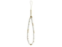 Guess pendant GUSTPEAW Phone Strap white/white Heishi Beads Guess pendant GUSTPEAW Phone Strap white/white Heishi Beads