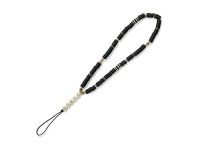 Colgante Guess GUSPEARK Correa para teléfono negro/negro Cuentas Heishi Colgante Guess GUSPEARK Correa para teléfono negro/negro Cuentas Heishi