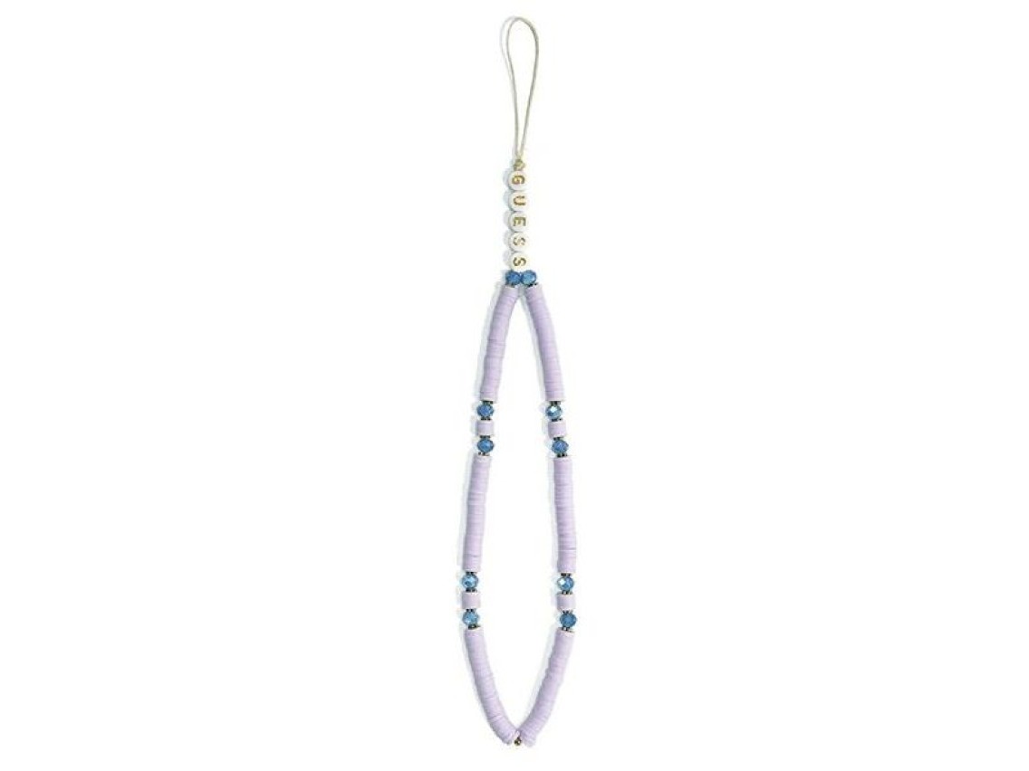 Colgante Guess GUSPEARU Correa para tel�fono lila/lila Cuentas Heishi