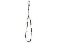 Pingente Guess GUSTBCKH Al�a para Celular preta e branca/preta e branca com mi�angas Heishi