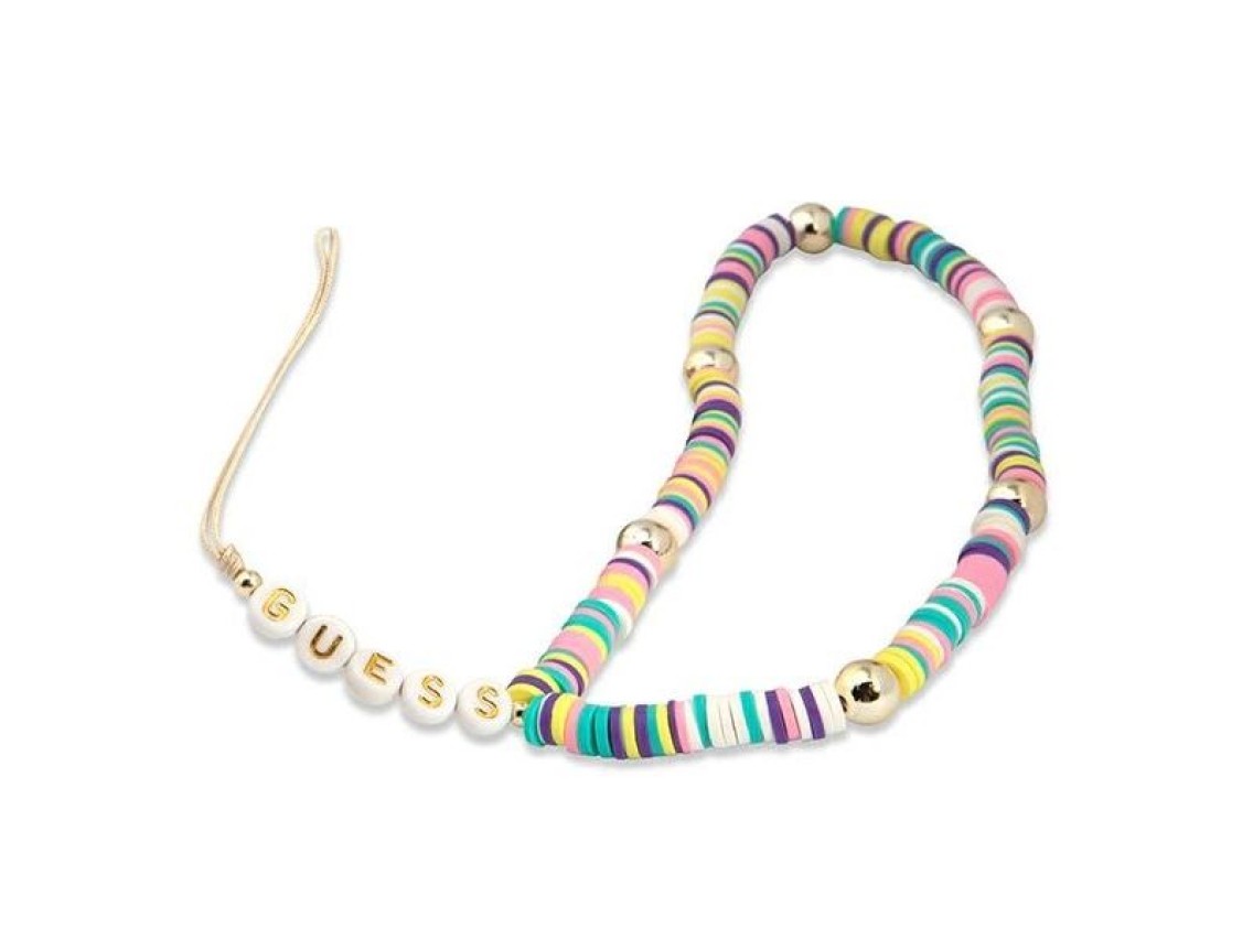 Guess pendant GUSTPEAM Phone Strap multicolor/multicolor Heishi Beads