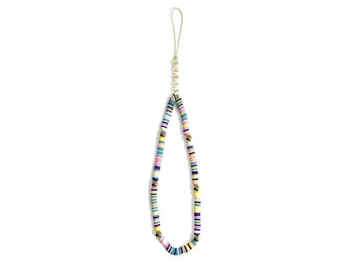 Guess pendant GUSTPEAM Phone Strap multicolor/multicolor Heishi Beads