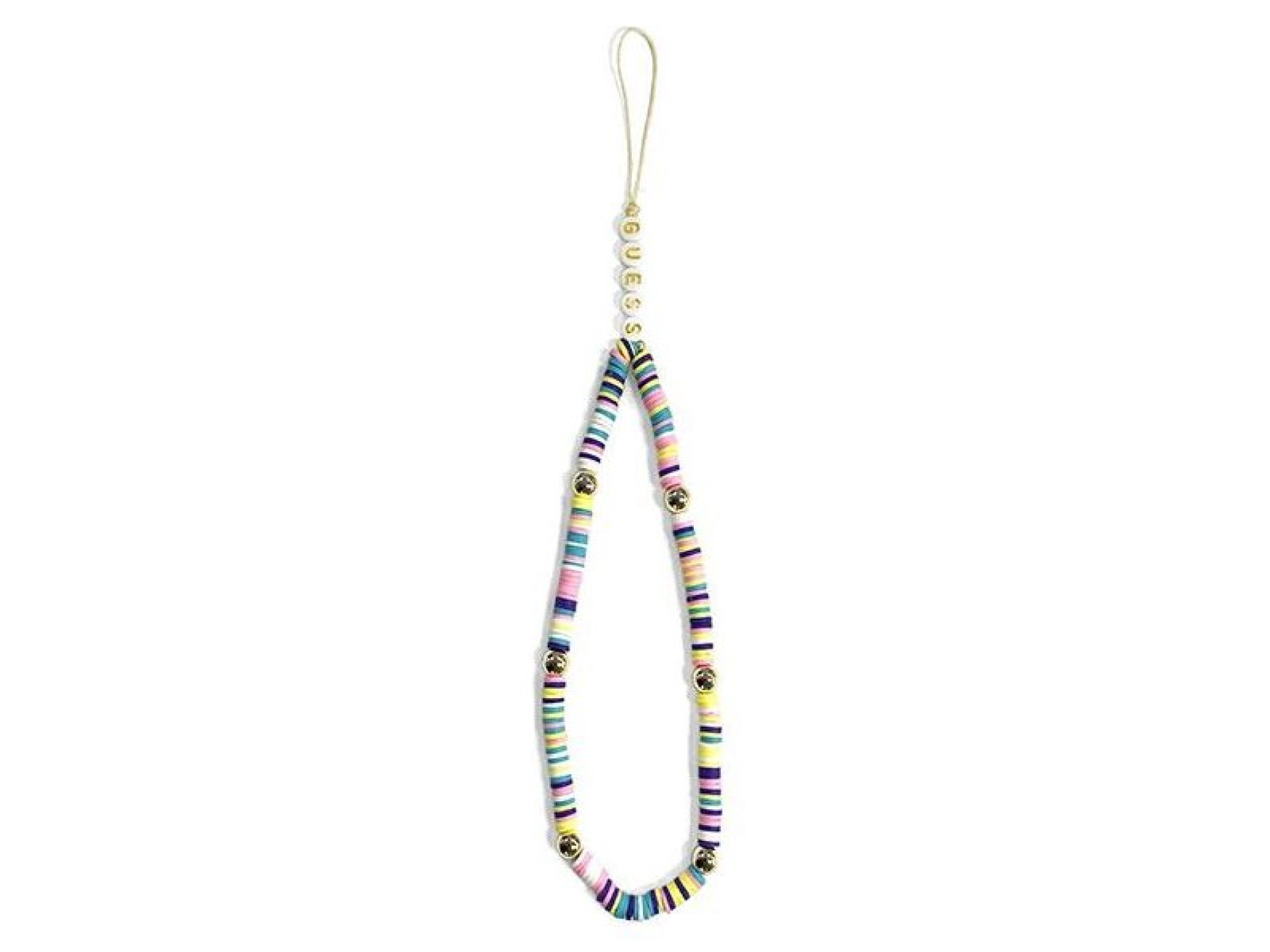Guess pendant GUSTPEAM Phone Strap multicolor/multicolor Heishi Beads