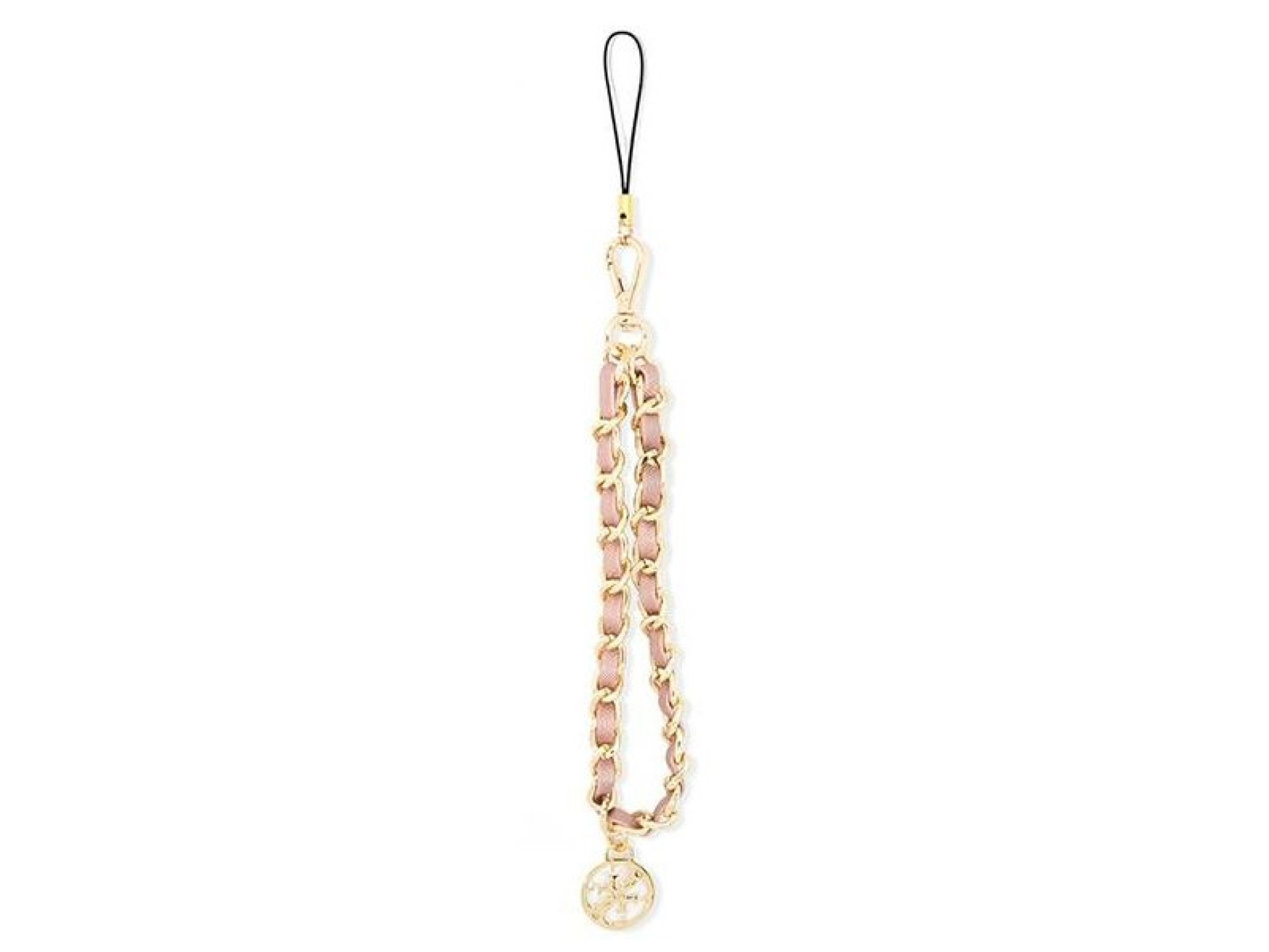 Guess pendant GUTSAS4P Phone Strap pink/pink Chain Metal 4G Charm