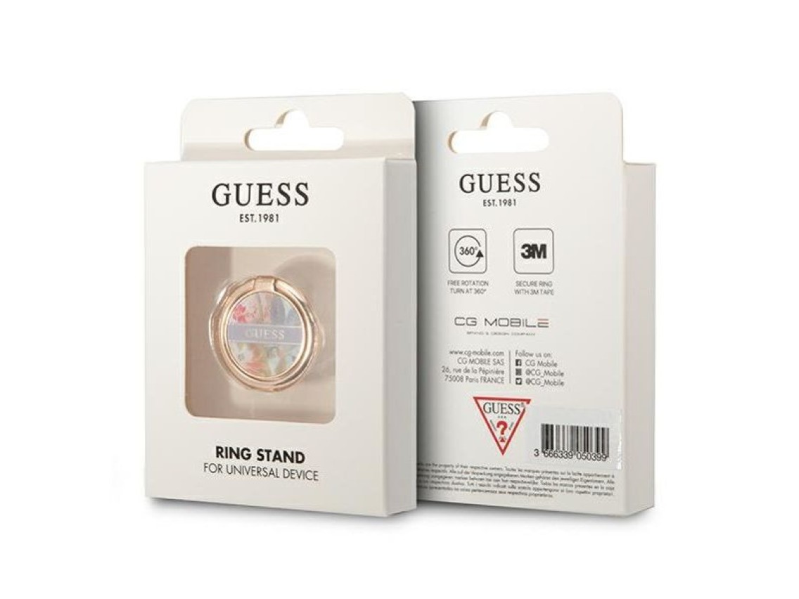 Suporte para anéis Guess GURSHCHMAU roxo/ flor roxa