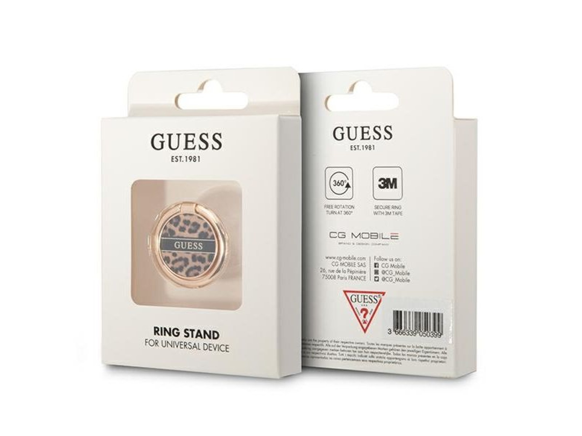 Guess Ring stand GURSHCLOW brown/brown Leopard