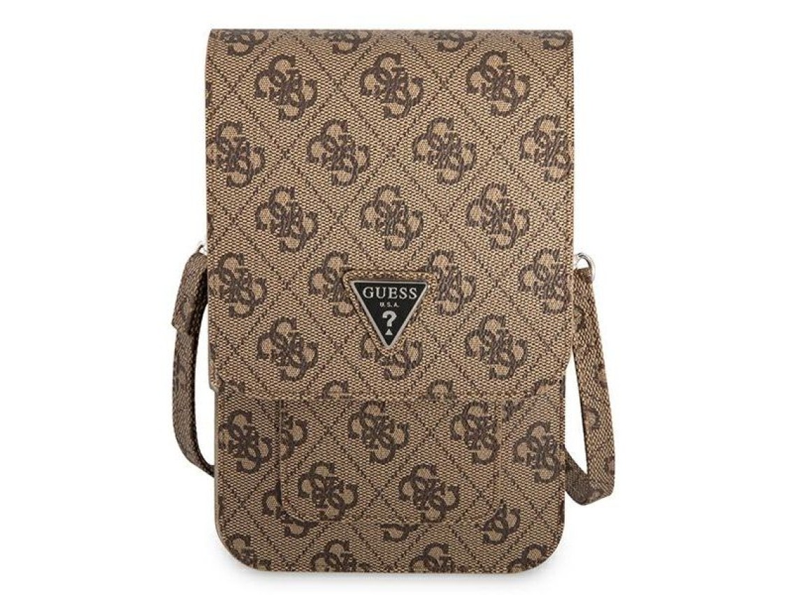 Bolsa Guess GUWBP4TMBR marrom / marrom 4G Triângulo