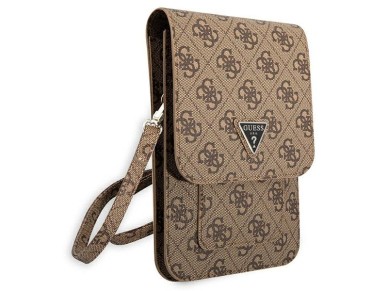 Guess Handbag GUWBP4TMBR brown / brown 4G Triangle Guess Handbag GUWBP4TMBR brown / brown 4G Triangle
