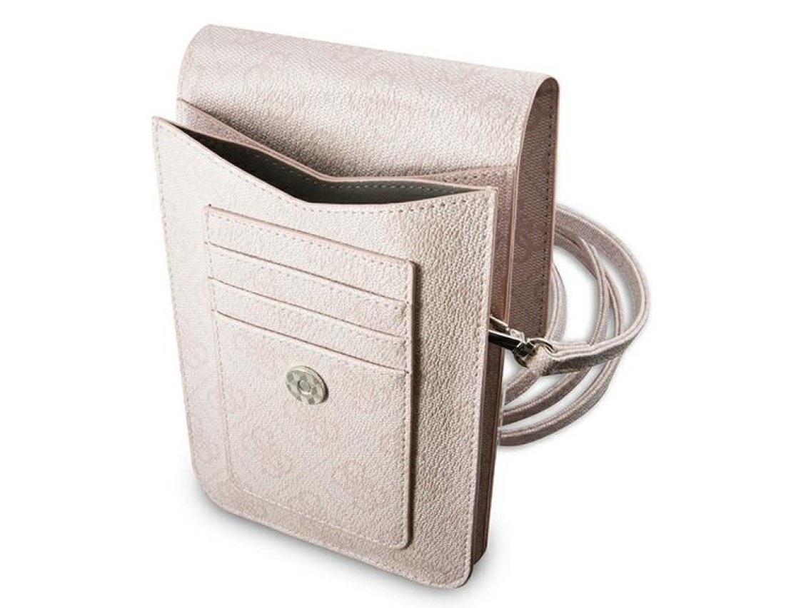 Bolsa Guess GUWBP4TMPI rosa / rosa 4G Triângulo