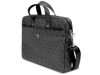 Guess Saffiano 4G Triangle Logo bag for a 16'' laptop - black Guess Saffiano 4G Triangle Logo bag for a 16'' laptop - black