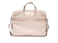 Mochila Guess Saffiano 4G com logo triangular para laptop de 16 polegadas - rosa Mochila Guess Saffiano 4G com logo triangular para laptop de 16 polegadas - rosa