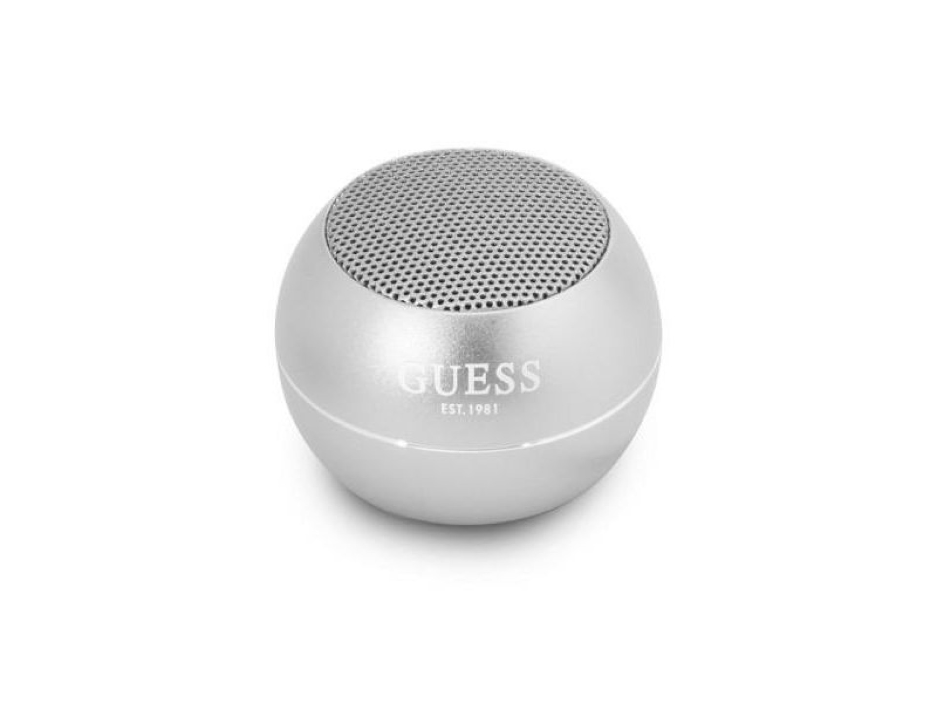 Caixa de som Bluetooth Guess GUWSALGEG Mini cinza / cinza