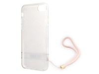 Guess GUOHCI8H4STP iPhone SE 2022 / SE 2020 / 7/ 8 pink/pink hardcase 4G Print Strap Guess GUOHCI8H4STP iPhone SE 2022 / SE 2020 / 7/ 8 pink/pink hardcase 4G Print Strap