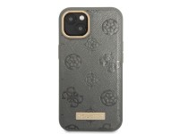 Capa rígida Guess GUHMP13MSAPSTG para iPhone 13 de 6,1" cinza/cinza com placa de logotipo Peony e Ma Capa rígida Guess GUHMP13MSAPSTG para iPhone 13 de 6,1" cinza/cinza com placa de logotipo Peony e Ma