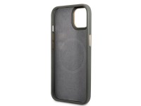 Capa rígida Guess GUHMP13MSAPSTG para iPhone 13 de 6,1" cinza/cinza com placa de logotipo Peony e Ma Capa rígida Guess GUHMP13MSAPSTG para iPhone 13 de 6,1" cinza/cinza com placa de logotipo Peony e Ma