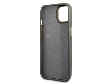 Guess GUHMP13MSAPSTG iPhone 13 6.1" grey/grey hardcase Peony Logo Plate MagSafe Guess GUHMP13MSAPSTG iPhone 13 6.1" grey/grey hardcase Peony Logo Plate MagSafe