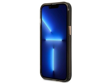 Funda translúcida Guess Gold Outline MagSafe para iPhone 13 Pro Max - negra Funda translúcida Guess Gold Outline MagSafe para iPhone 13 Pro Max - negra