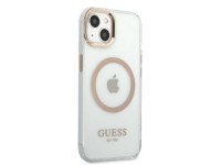 Guess GUHMP13MHTRMD iPhone 13 6.1 "gold / gold hard case Metal Outline Magsafe Guess GUHMP13MHTRMD iPhone 13 6.1 "gold / gold hard case Metal Outline Magsafe