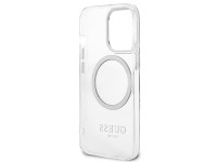 Guess Metal Outline MagSafe case for iPhone 13 Pro / iPhone 13 - silver Guess Metal Outline MagSafe case for iPhone 13 Pro / iPhone 13 - silver