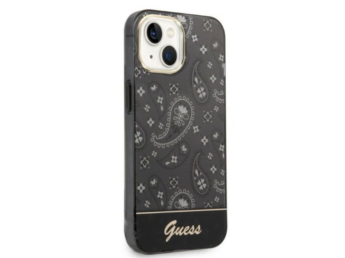 Guess GUHCP14MHGBNHK iPhone 14 Plus 6.7" black/black hardcase Bandana Paisley