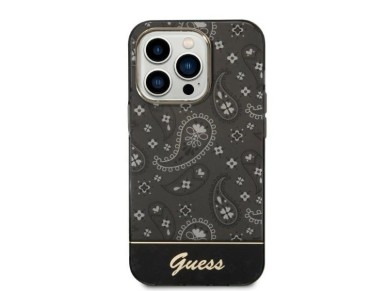 Guess Bandana Paisley iPhone 14 Pro 6.1" Case - Black Guess Bandana Paisley iPhone 14 Pro 6.1" Case - Black