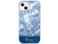 Guess GUHCP14MHGPLHB iPhone 14 Plus 6.7" capa rígida azul/azul Coleção Porcelana Guess GUHCP14MHGPLHB iPhone 14 Plus 6.7" capa rígida azul/azul Coleção Porcelana