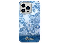 Capa rígida azul/azul Guess GUHCP14XHGPLHB para iPhone 14 Pro Max 6.7" Coleção Porcelana Capa rígida azul/azul Guess GUHCP14XHGPLHB para iPhone 14 Pro Max 6.7" Coleção Porcelana