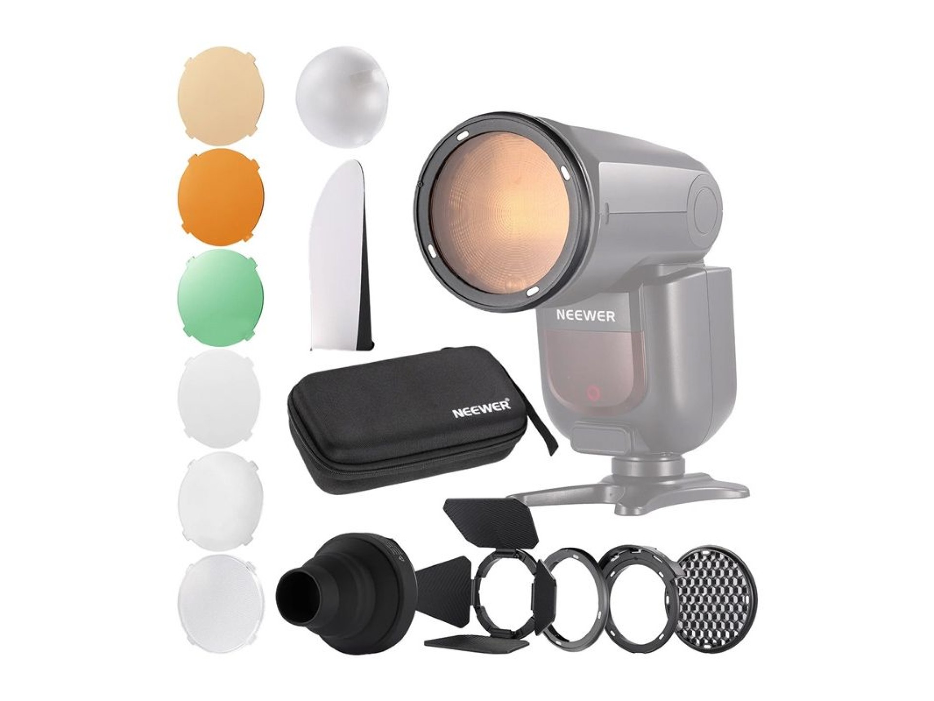 Kit de acessórios para flash magnético Neewer CRM2