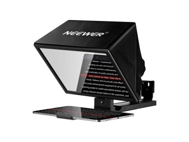 Teleprompter ajustable de aleaci�n de aluminio NEEWER BASICS X12B de 12 pulgadas