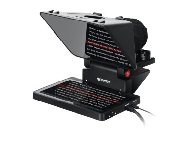 Teleprompter Neewer X11 TM8 com monitor integrado Teleprompter Neewer X11 TM8 com monitor integrado