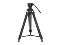 Tripé de vídeo profissional Neewer TP74 com cabeça fluida Tripé de vídeo profissional Neewer TP74 com cabeça fluida