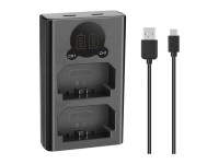 NEEWER DL-FZ100 Dual Battery Charger for NP-FZ100-S Batteries NEEWER DL-FZ100 Dual Battery Charger for NP-FZ100-S Batteries