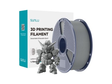 Filamento Sunlu PLA+ 2.0 (Cinza) Filamento Sunlu PLA+ 2.0 (Cinza)