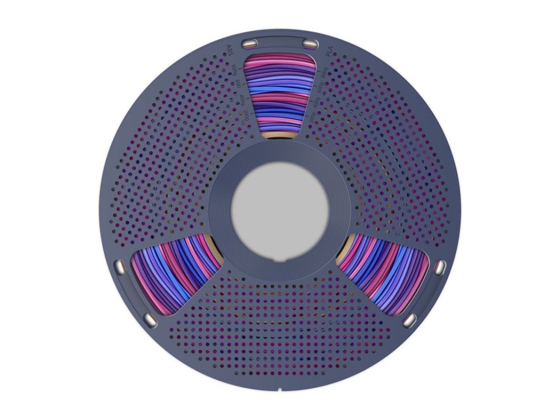 Sunlu PLA+ Silk Filament (Rainbow 02)