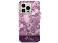 Capa Guess Porcelain Collection para iPhone 14 Pro Max - fúcsia Capa Guess Porcelain Collection para iPhone 14 Pro Max - fúcsia