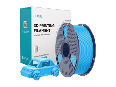 Filamento Sunlu PETG (ciano)