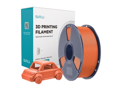Filamento Sunlu PETG (Laranja Ensolarado)