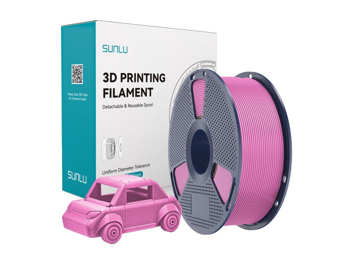 Filamento Sunlu PETG (Rosa)