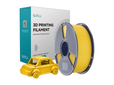 Filamento Sunlu PETG (amarillo brillante) Filamento Sunlu PETG (amarillo brillante)