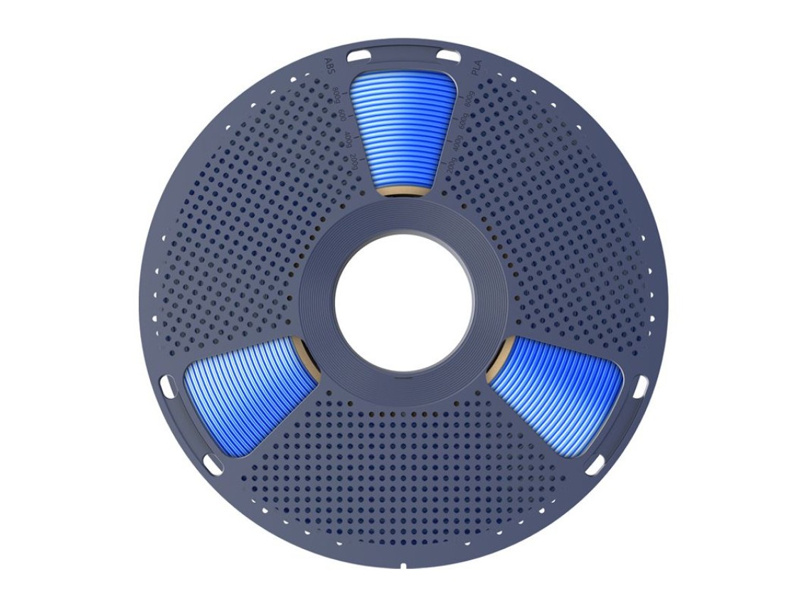 Filamento de seda PLA+ Sunlu (azul)